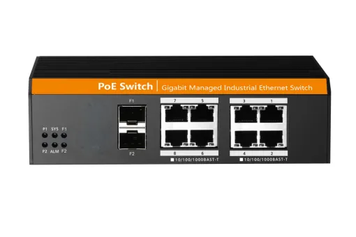 PoE коммутатор PoE-4008-2S/W