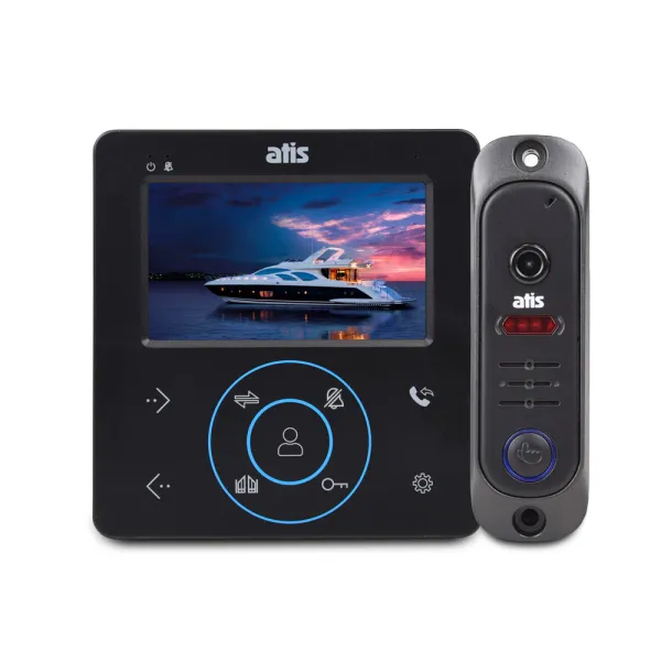 Комплект видеодомофона Atis AD-480 B Kit box