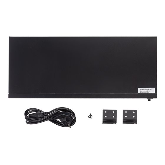 PoE коммутатор AT-NS-24GP-2GS/L2-230 (F)