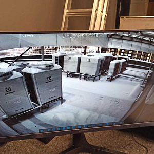 Установка видеонаблюдения для УК «Клевер-Парк»-6