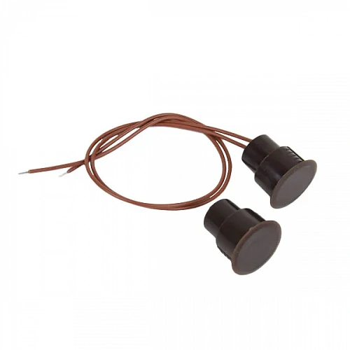 Магнитоконтактный датчик открытия (геркон) АСМК-4(Brown)